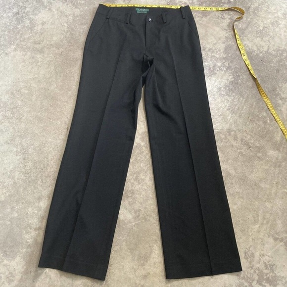 Lauren Ralph Lauren Pants - Ralph‎ Lauren Pants Womens 4 Sanderson Black Trousers Mid Length Straight Leg